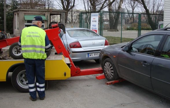 Odholowanie samochodu na wskazany parking Towarzystwa Ubezpieczeniowego